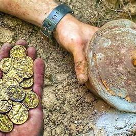 سکه های کشف شده با طلایاب